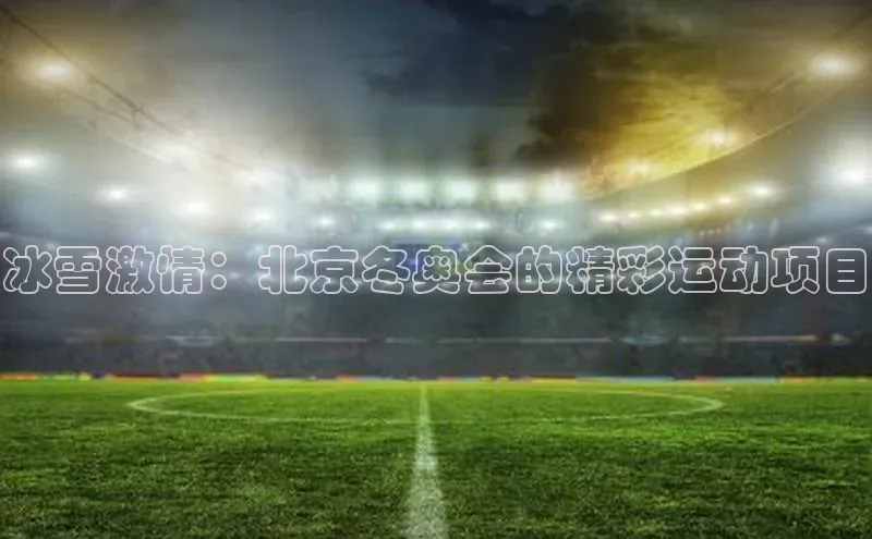 冰雪激情：北京冬奥会的精彩运动项目